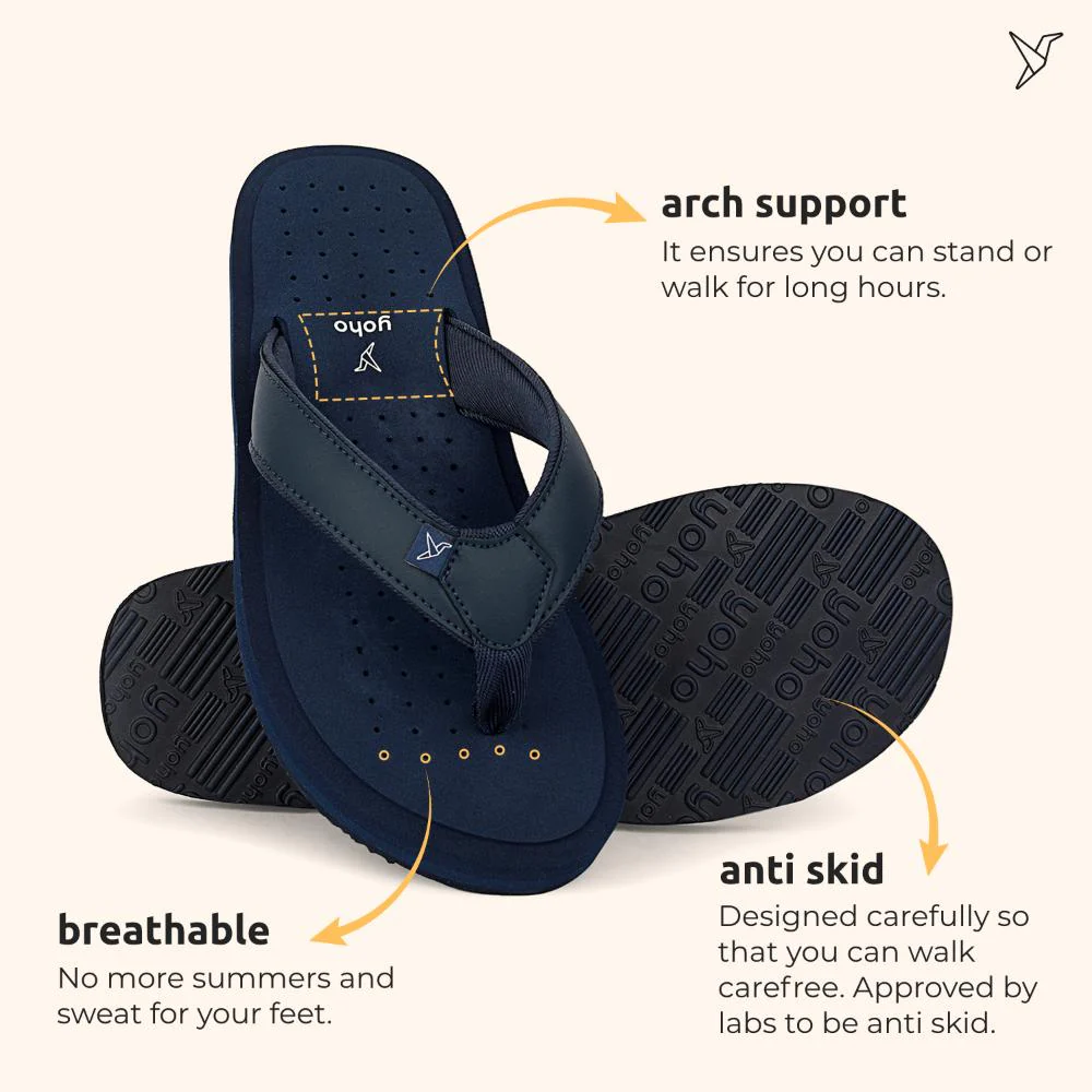 ArchFlex Men Slippers| Arch Support & Cushioned Comfort - Image 4
