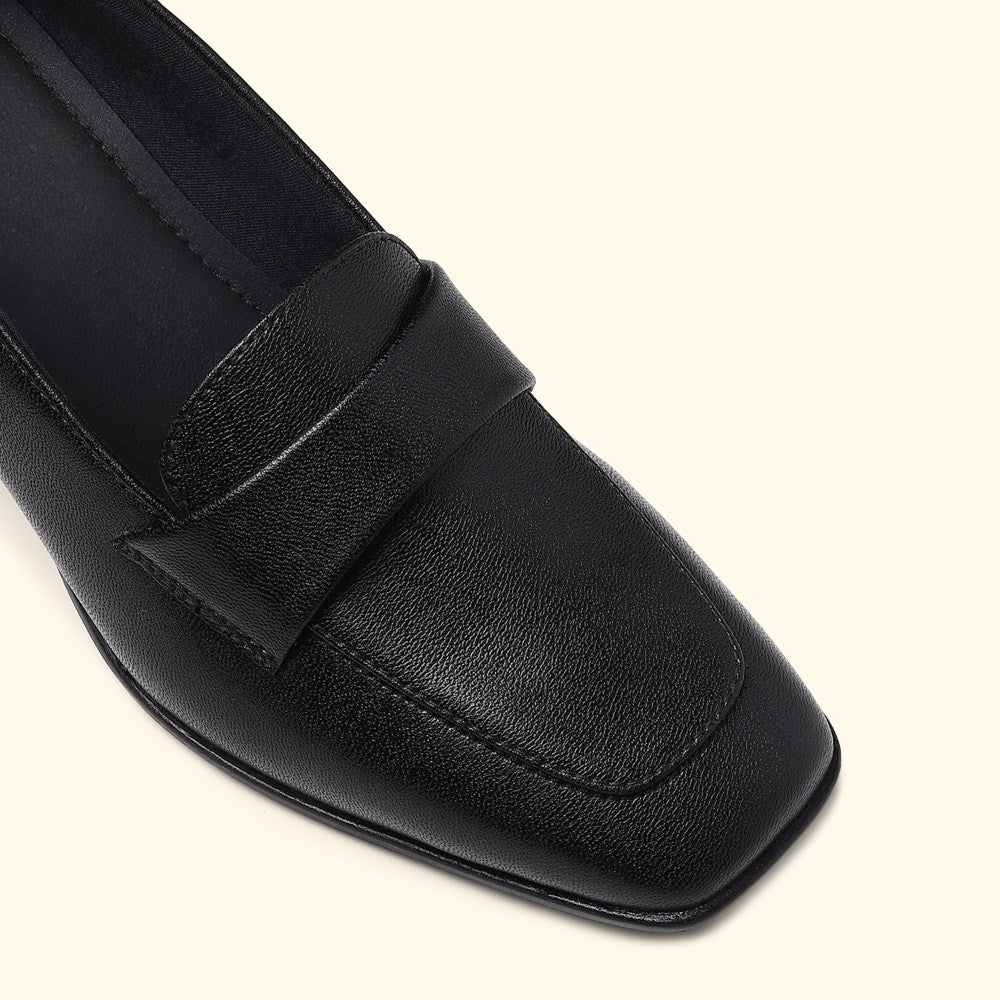 Bliss Heel Loafers For Women|Comfortable Work Heels| - Image 30