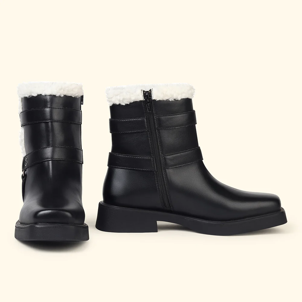 Slays Faux Fur lining Mid-Calf Boots for Women - Image 5