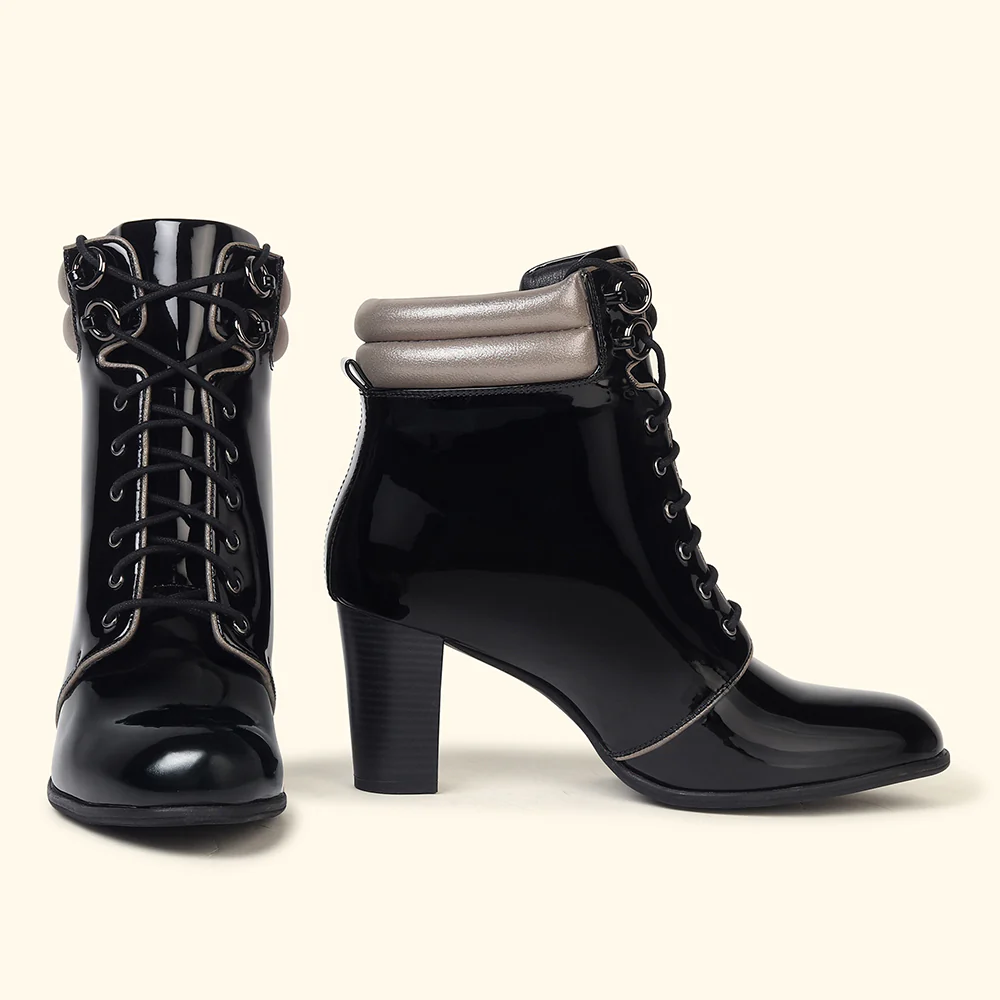 Midnight Gloss OG Ankle Boots for Women - Image 12