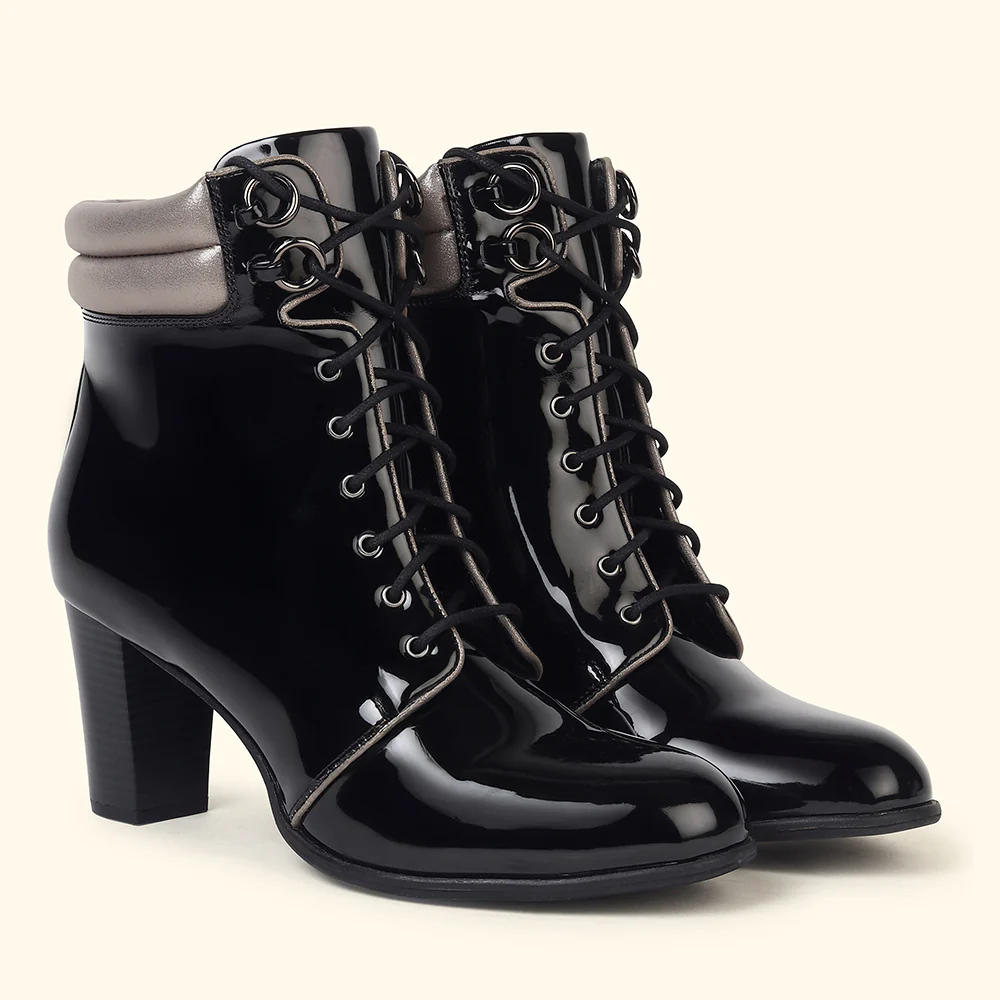 Midnight Gloss OG Ankle Boots for Women - Image 9