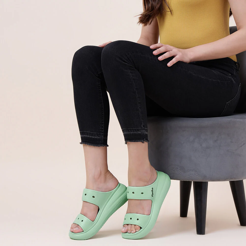 Double Strap EVA Clog Sandals for Women - Image 19