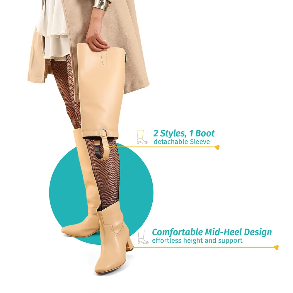 Glitch Two in One Boots for Women - Image 14