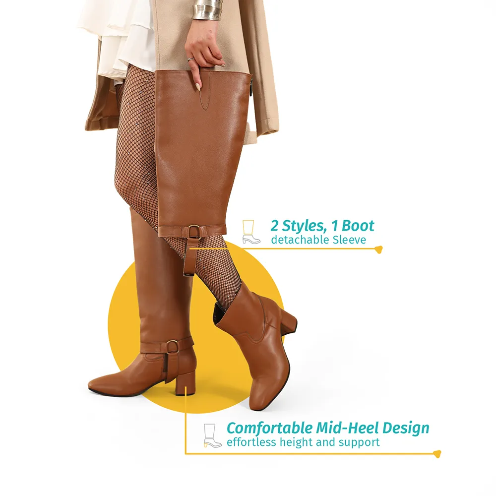 Glitch Two in One Boots for Women - Image 29
