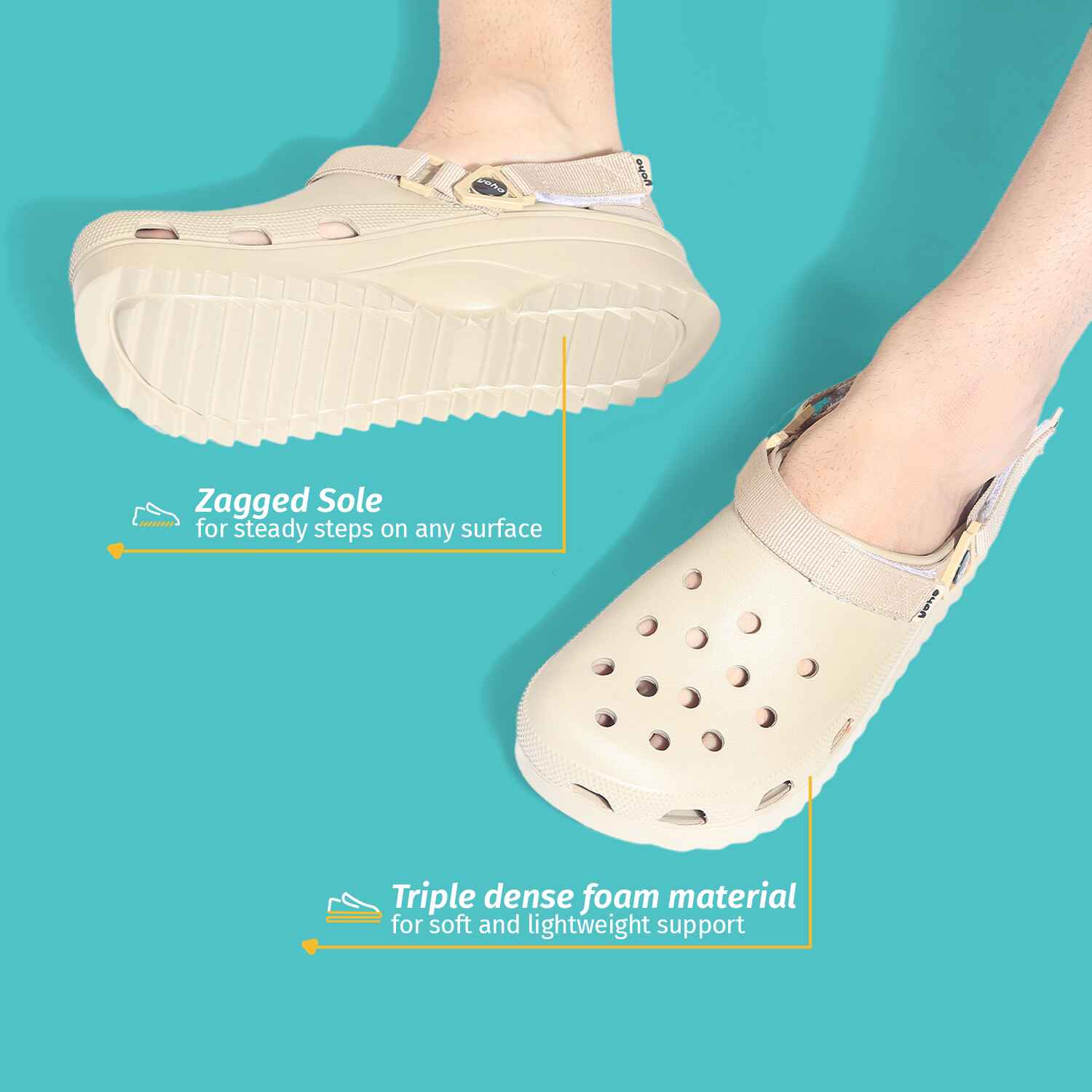 Hacker 001 Water Resistant Chunky Clogs for Men - Image 17