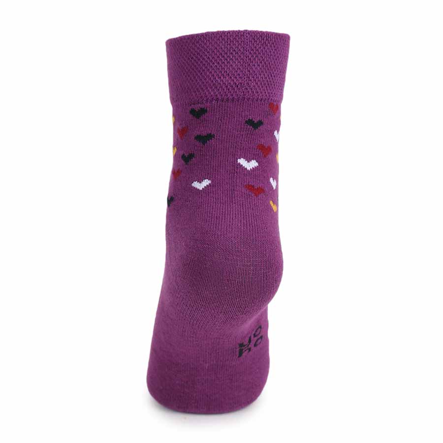 Heart Printed Ankle Socks - Image 18