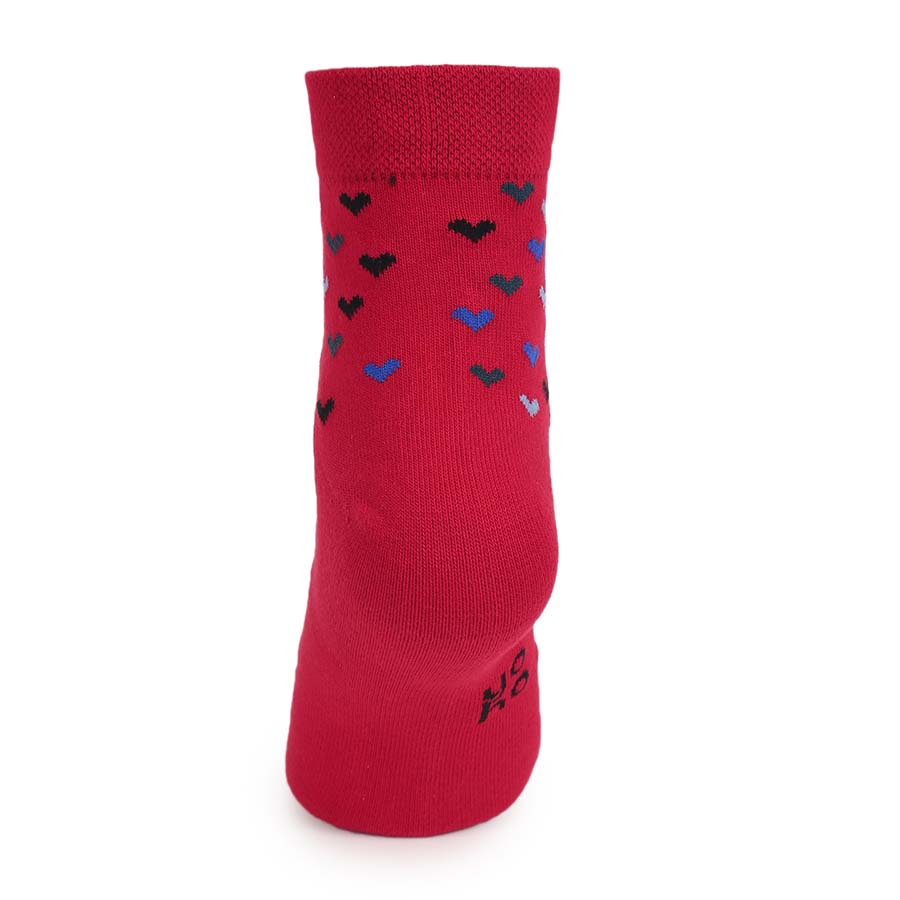 Heart Printed Ankle Socks - Image 8