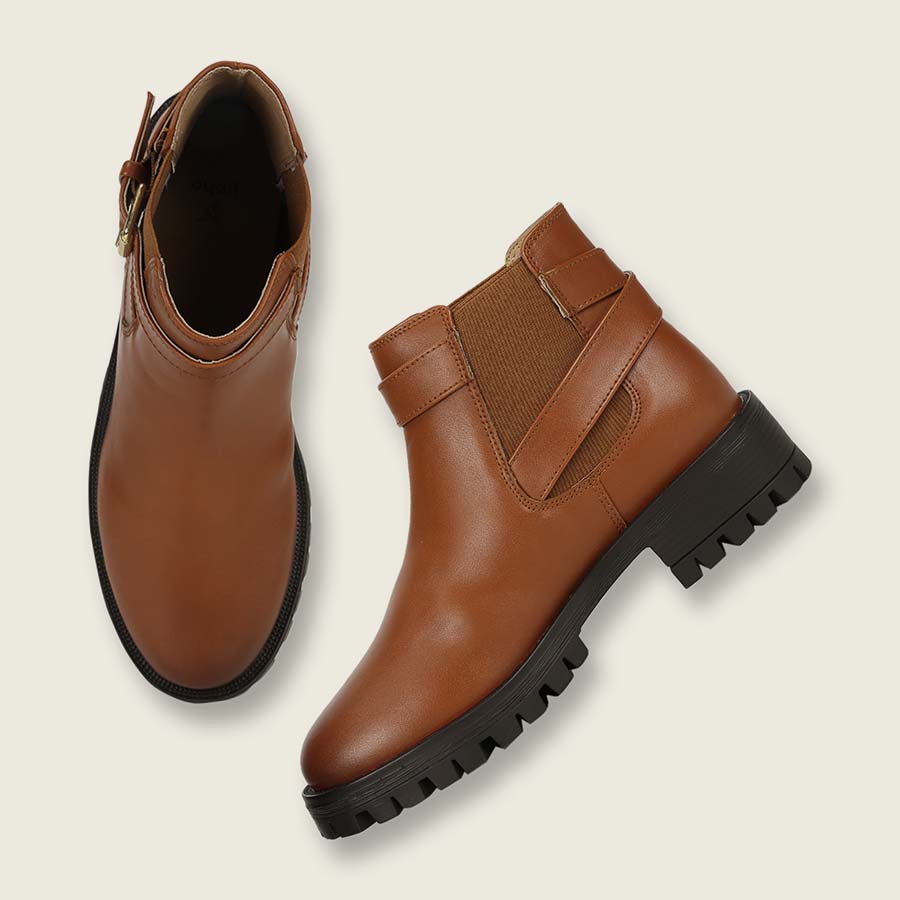 High Ankle Knotted Boots for Women - Image 7