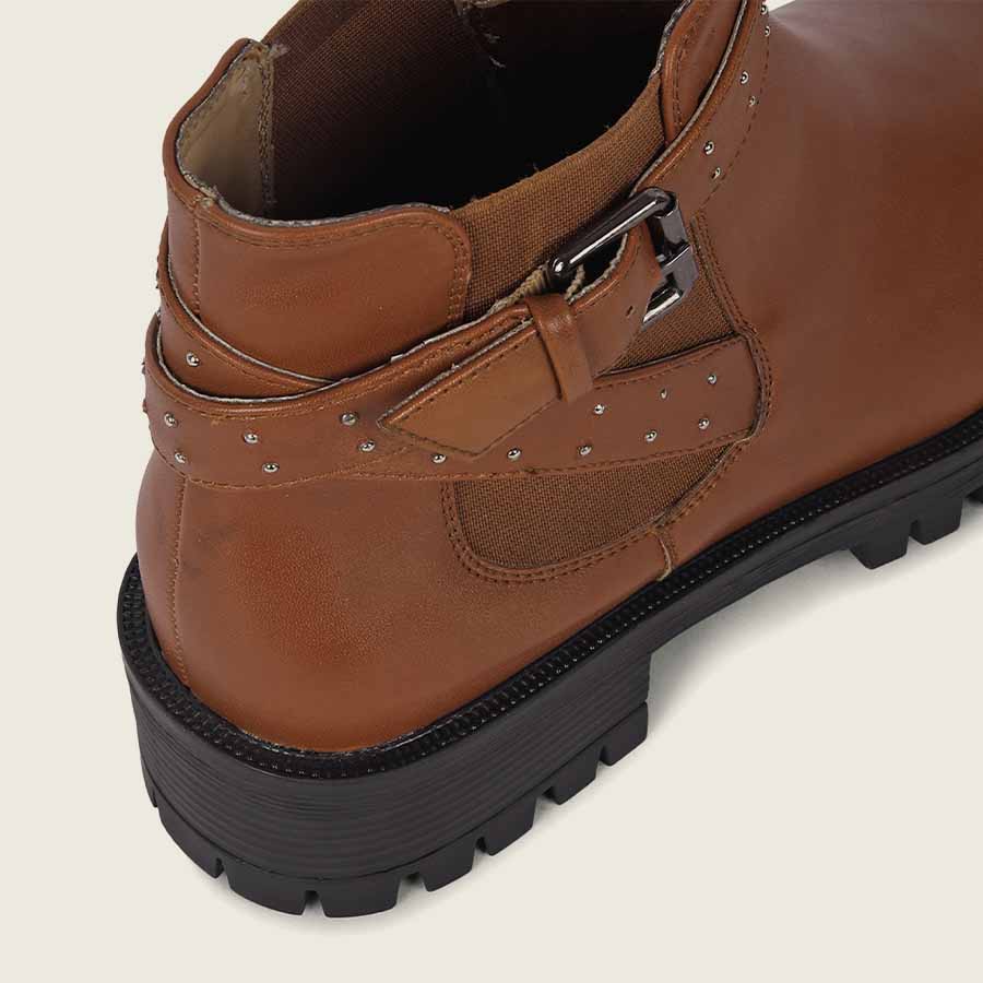 High Ankle Knotted Dots Boots for Women - Image 8