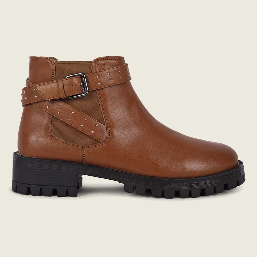 High Ankle Knotted Dots Boots for Women - Image 9