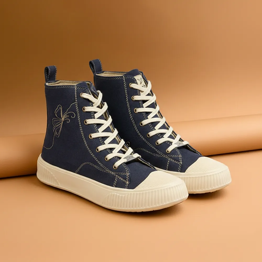 High Ankle Canvas 01 Sneakers for Women - Image 10