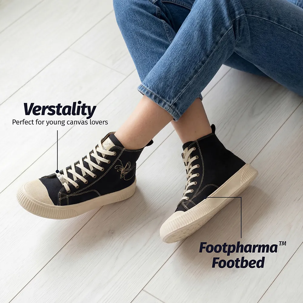 High Ankle Canvas 01 Sneakers for Women - Image 11