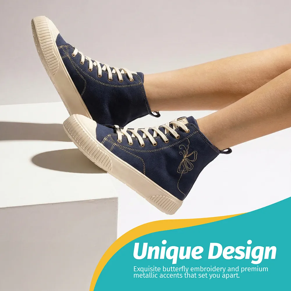 High Ankle Canvas 01 Sneakers for Women - Image 14