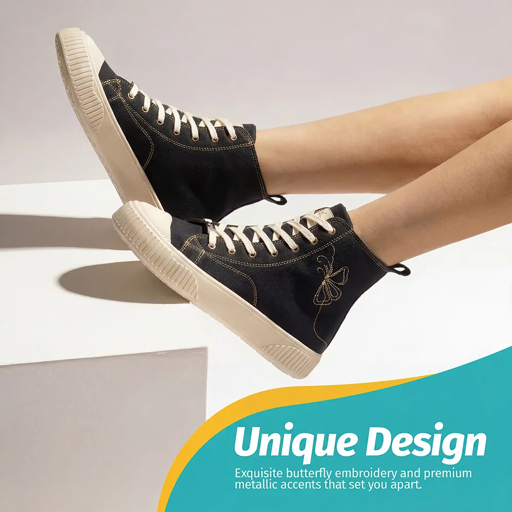 High Ankle Canvas 01 Sneakers for Women - Image 23