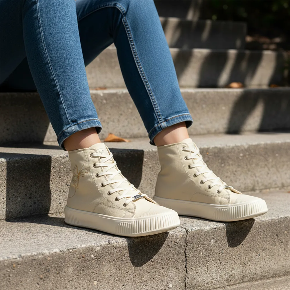 High Ankle Canvas 01 Sneakers for Women - Image 9