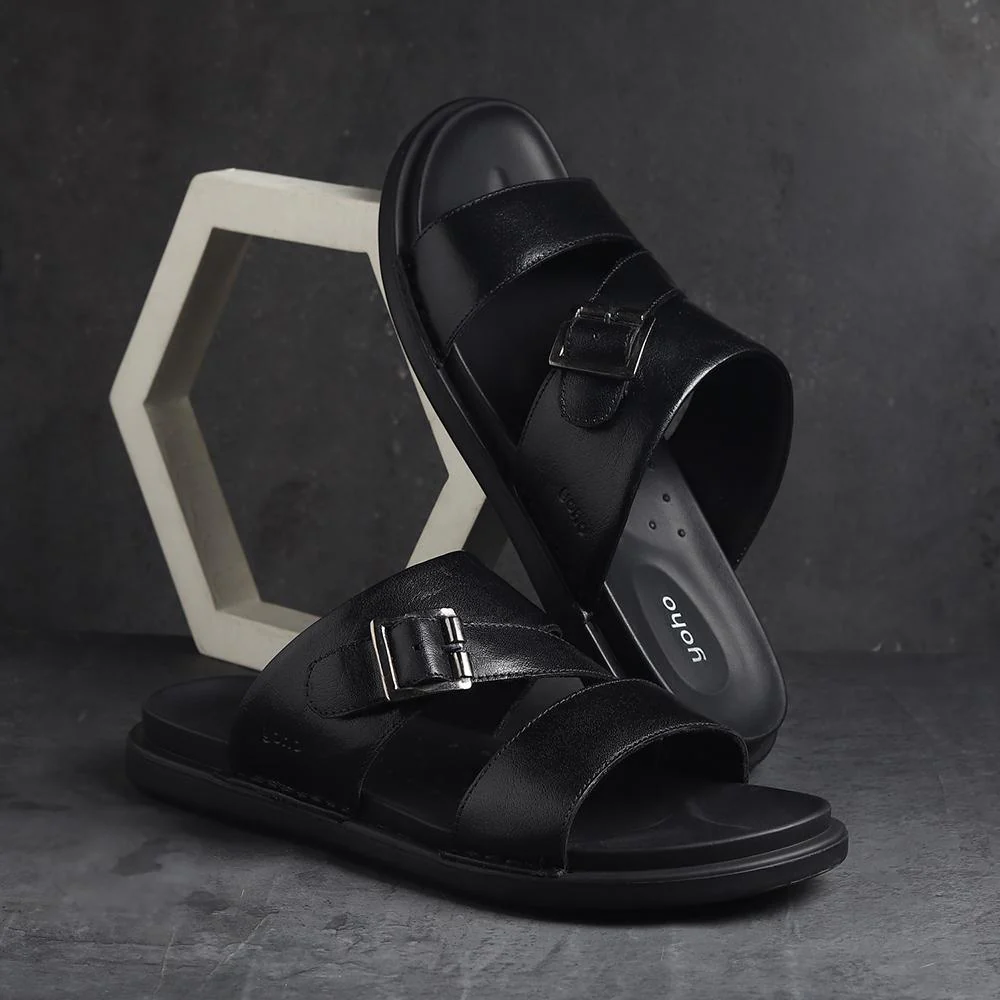 Leather Sandals 001 for Men - Image 12