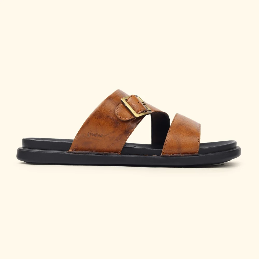 Leather Sandals 001 for Men - Image 3