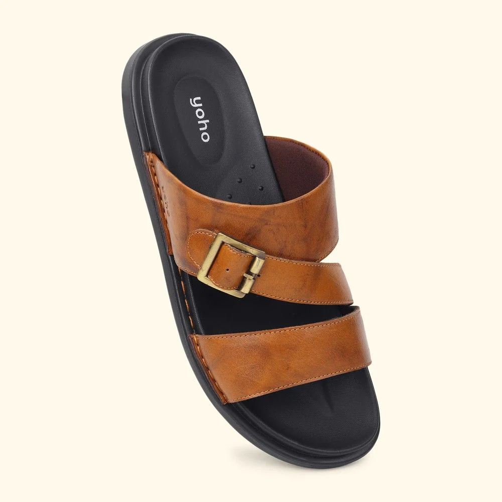 Leather Sandals 001 for Men - Image 8