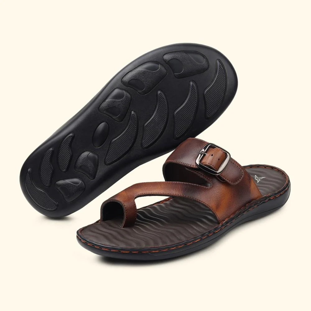Leather Sandals 002 for Men - Image 12