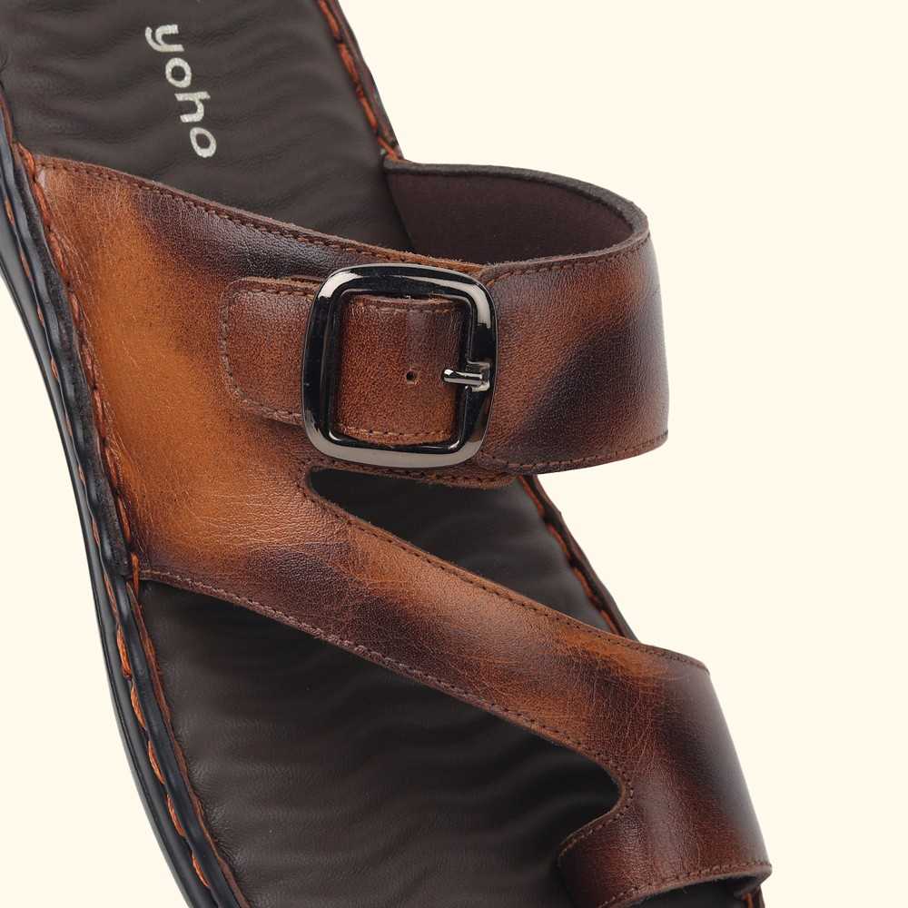 Leather Sandals 002 for Men - Image 13