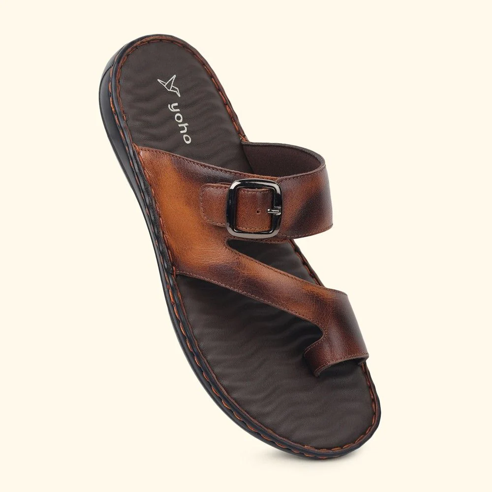 Leather Sandals 002 for Men - Image 14