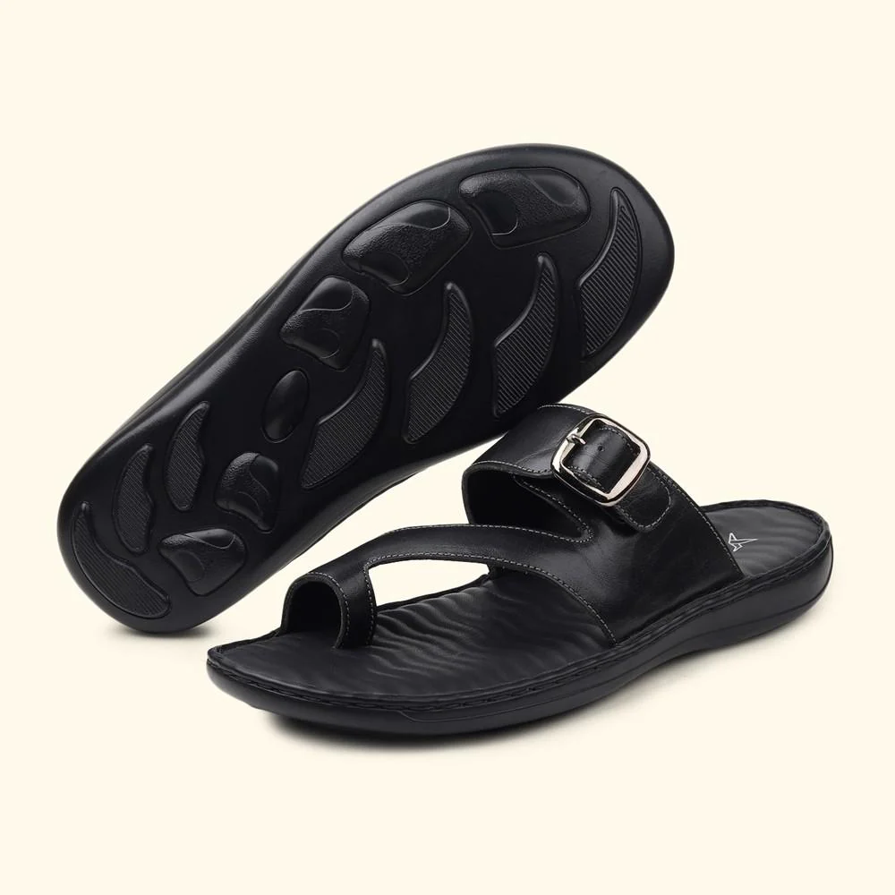 Leather Sandals 002 for Men - Image 5
