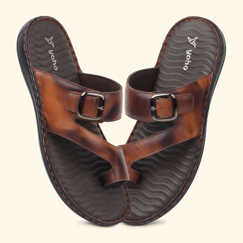 Leather Sandals 002 for Men - Image 9