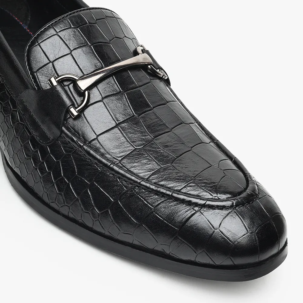Lofos Elite Croc Loafers for Men - Classic Black - Image 5