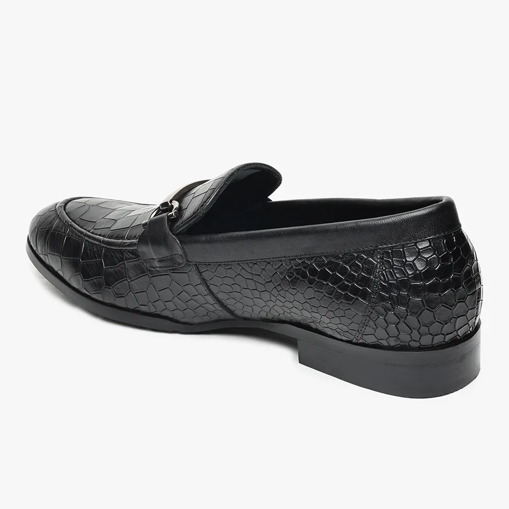 Lofos Elite Croc Loafers for Men - Classic Black - Image 8