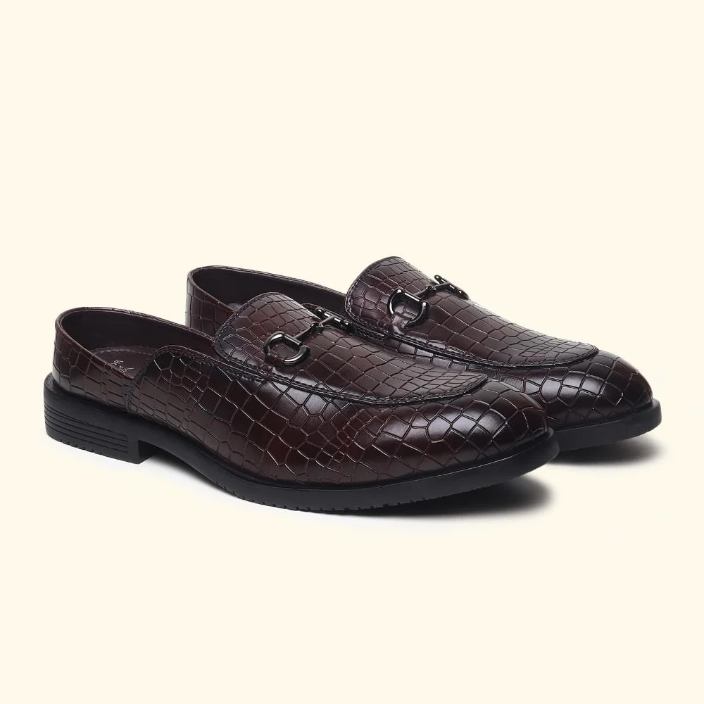 Lofos Mules for Men - Brown - Image 3