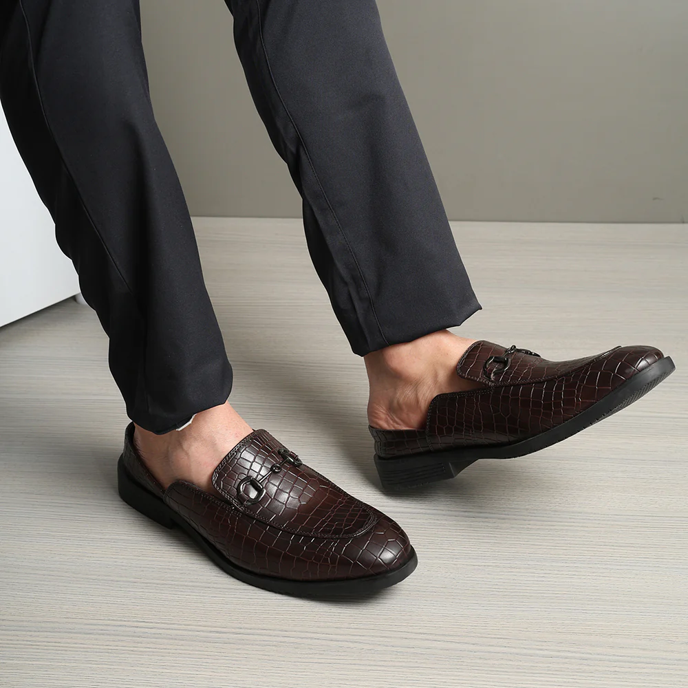 Lofos Mules for Men - Brown - Image 8