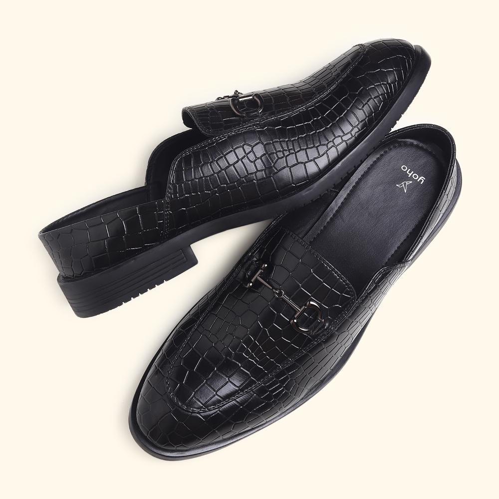 Lofos Mules for Men - Classic Black - Image 10