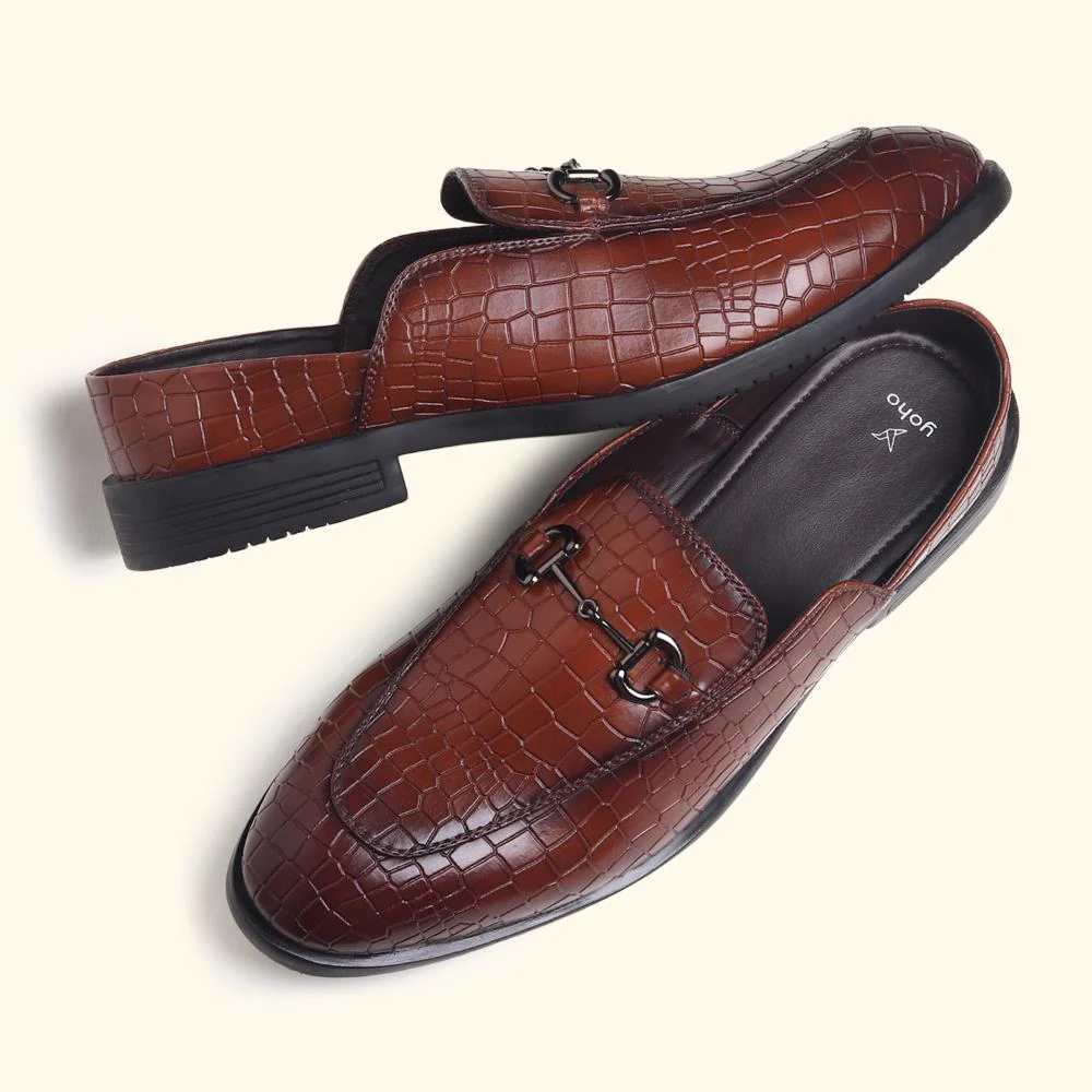 Lofos Mules for Men - Earthy Tan - Image 10