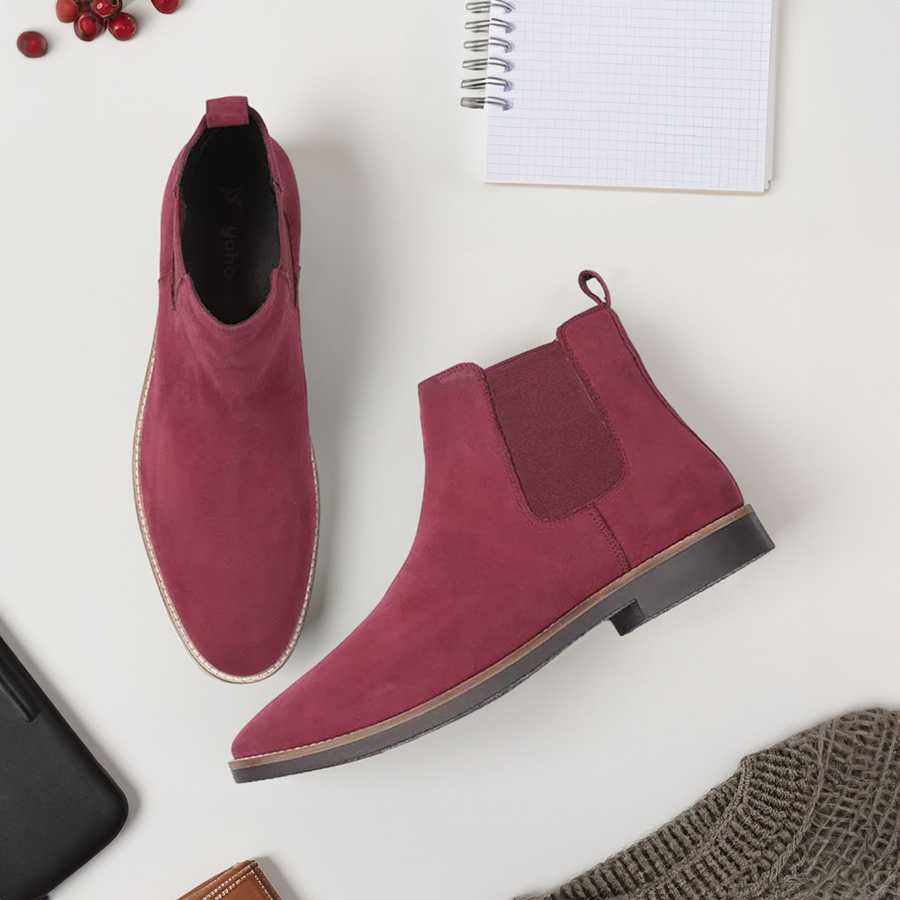 Men Chelsea Boots Suede - Image 32