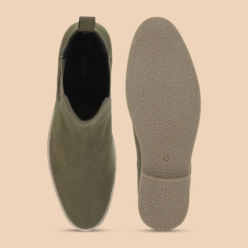 Men Chelsea Boots Suede - Image 42