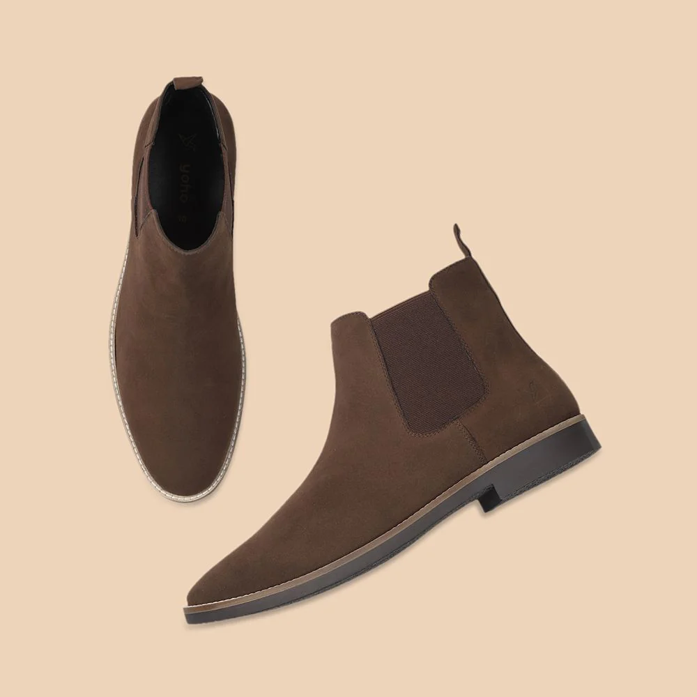 Men Chelsea Boots Suede - Image 51