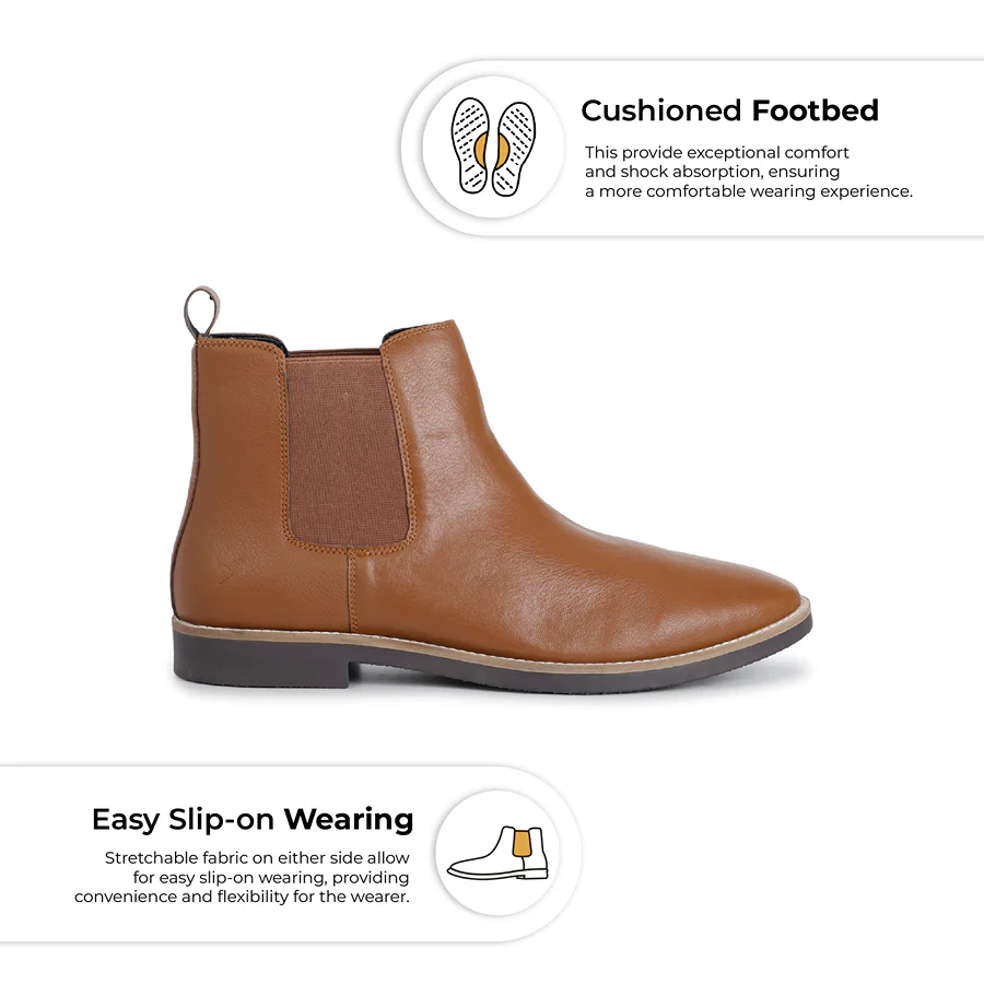 Men Chelsea PU Boots - Image 23
