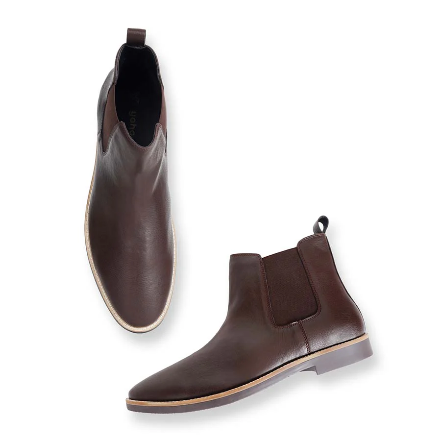 Men Chelsea PU Boots - Image 31