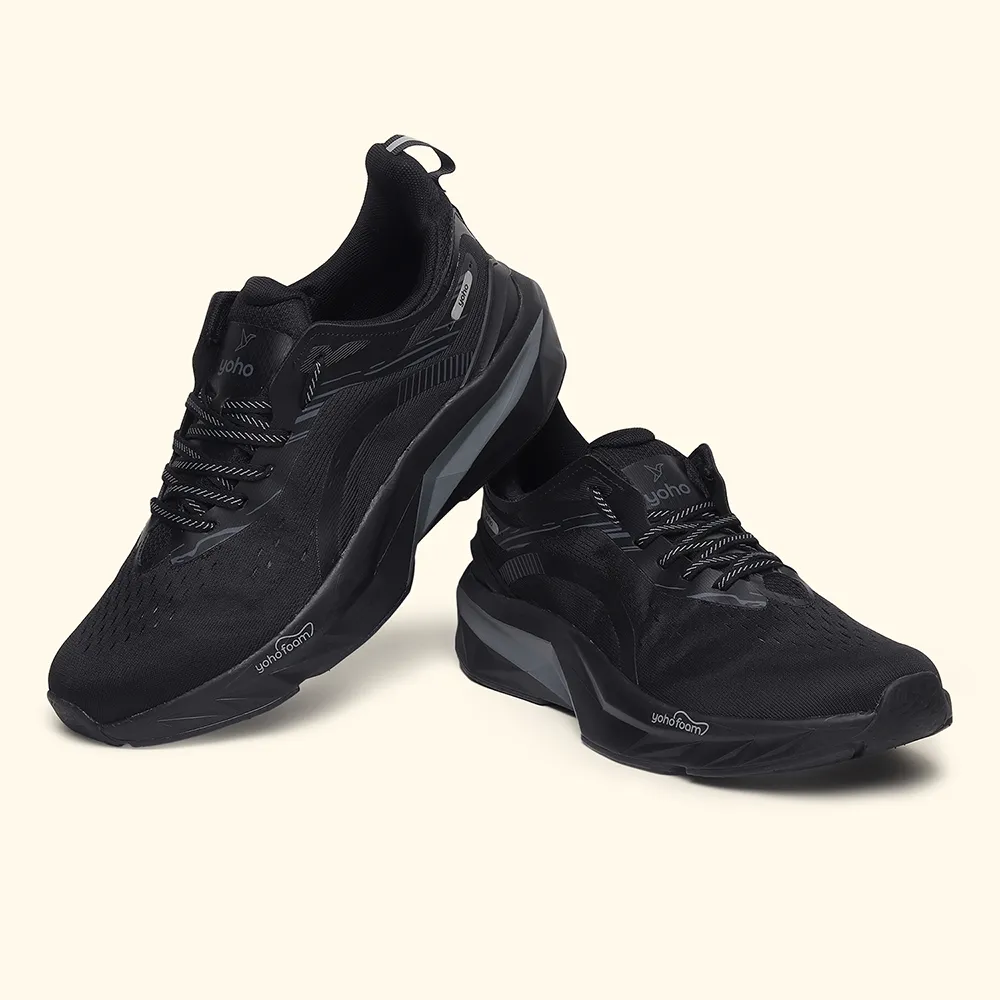 PitStop 1100 Sports Shoes for Men - Deep Sea Black - Image 9