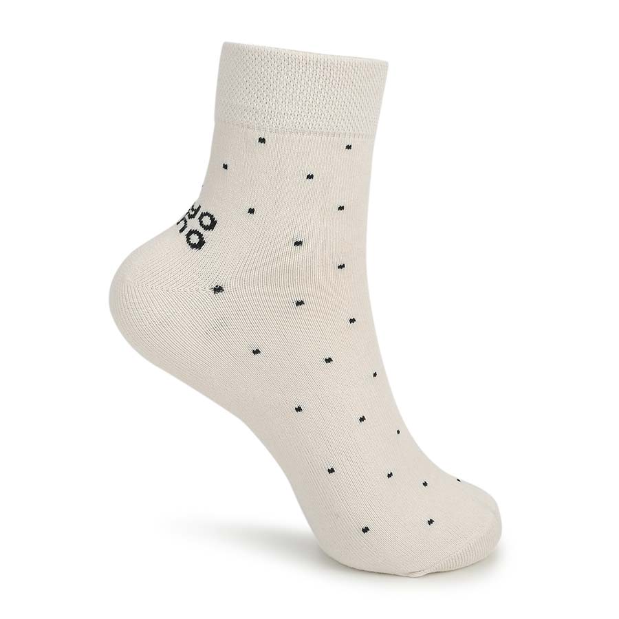 Polka Dot Ankle Length Socks - Image 11