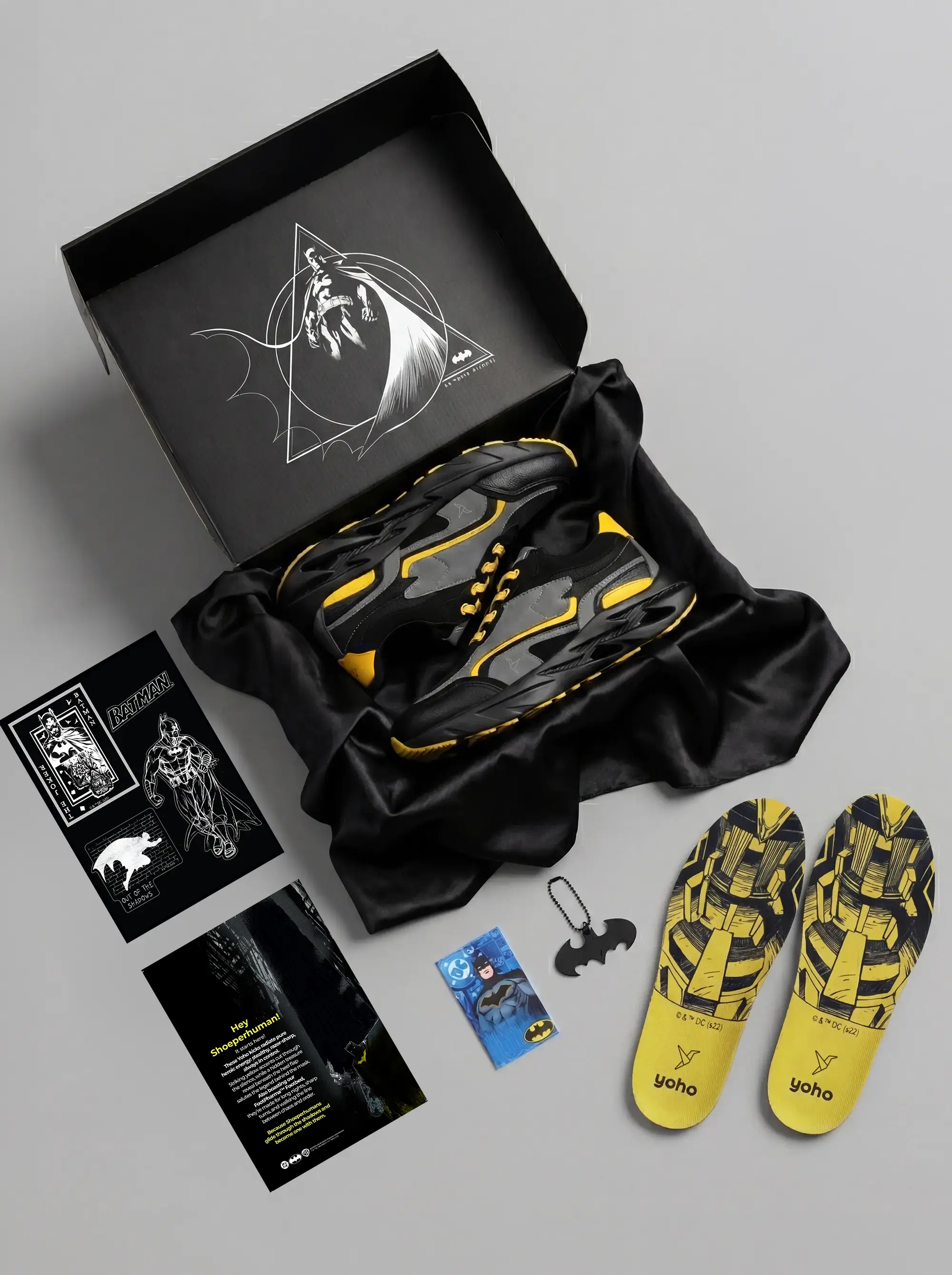 Shadow Batman Sneakers for Men - Image 6
