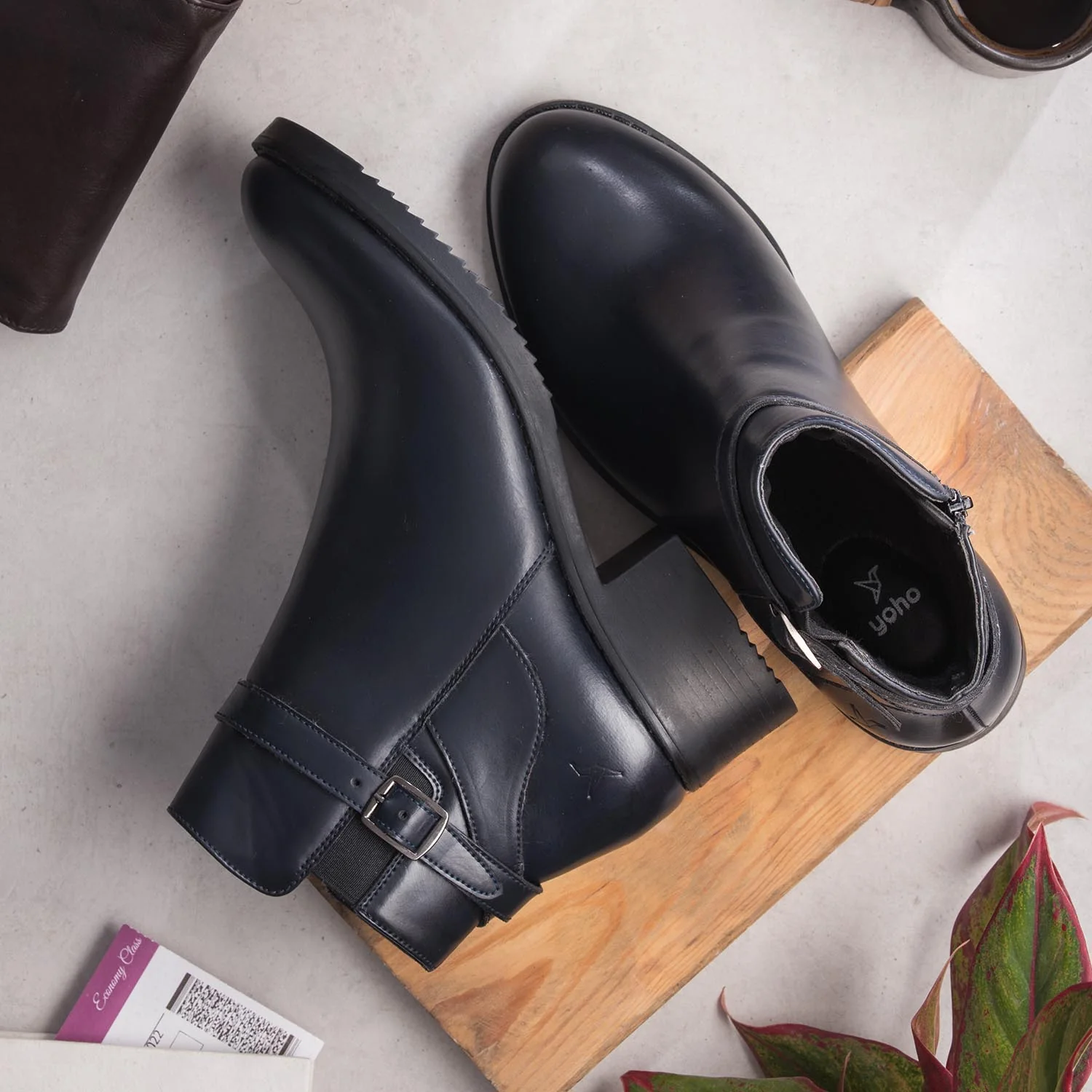 Slays Collar Strap Boots for Women - Image 17