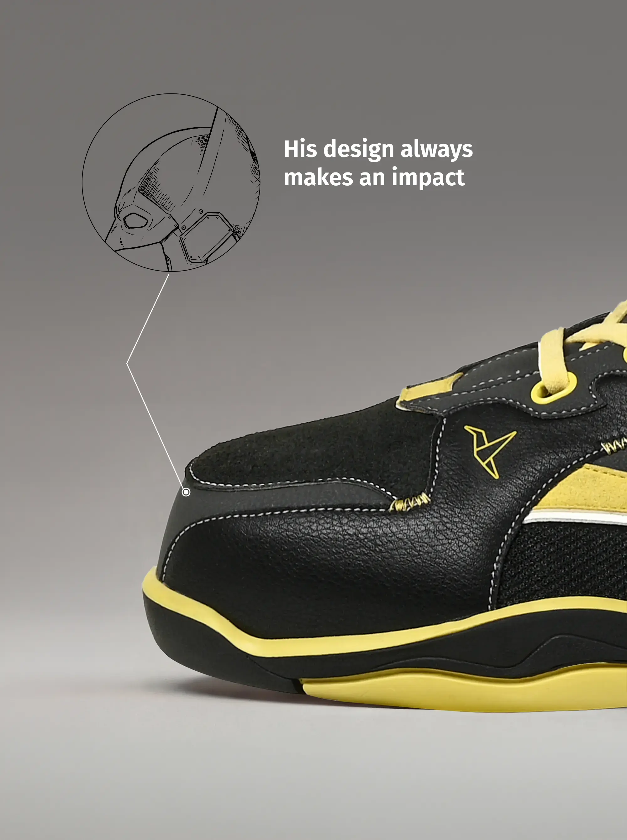 Stealth Batman Sneaker for Men - Image 3