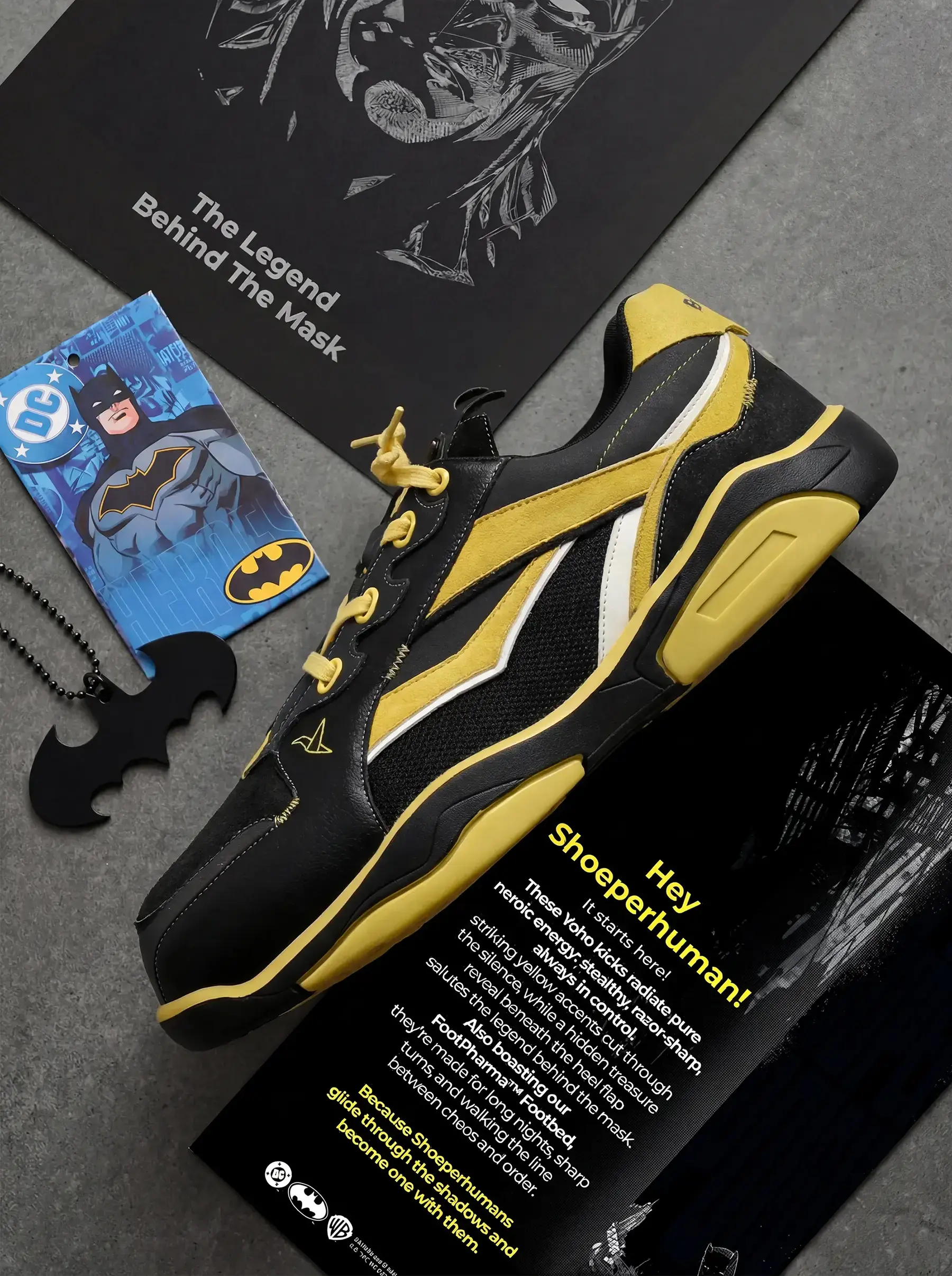 Stealth Batman Sneaker for Men - Image 6