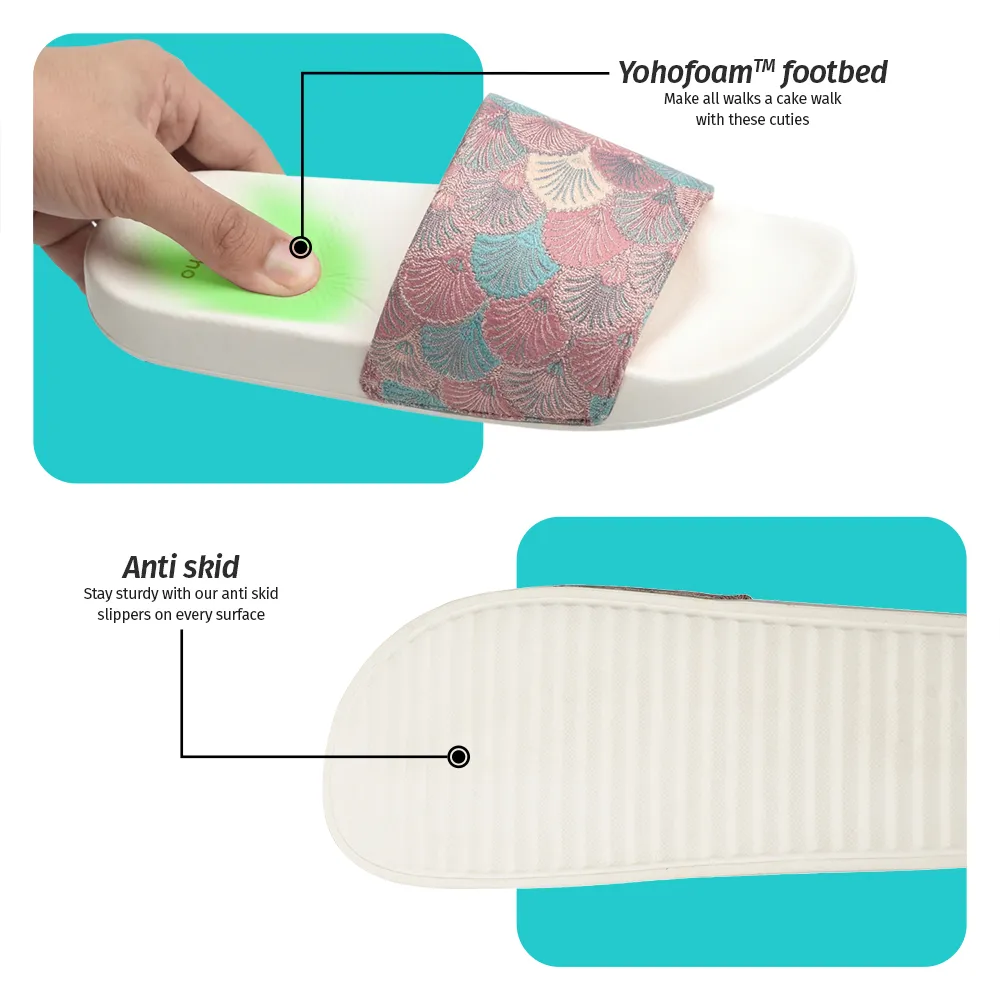 Tropica Printed Sliders for Women - Image 109