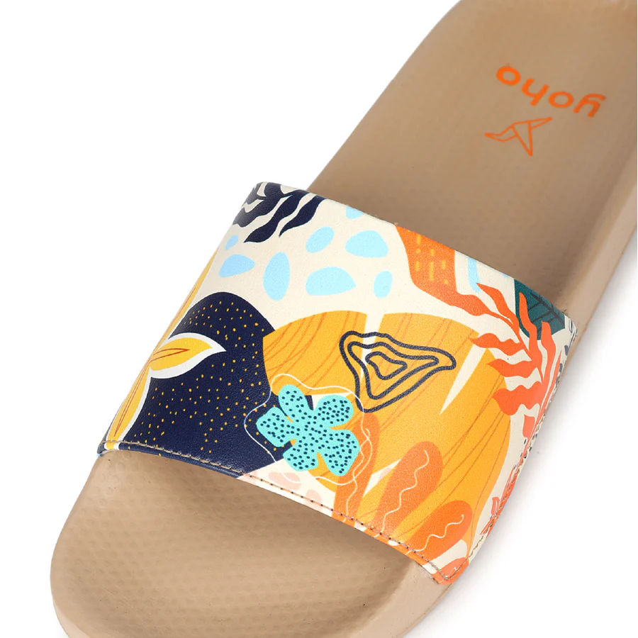 Tropica Printed Sliders for Women - Image 42