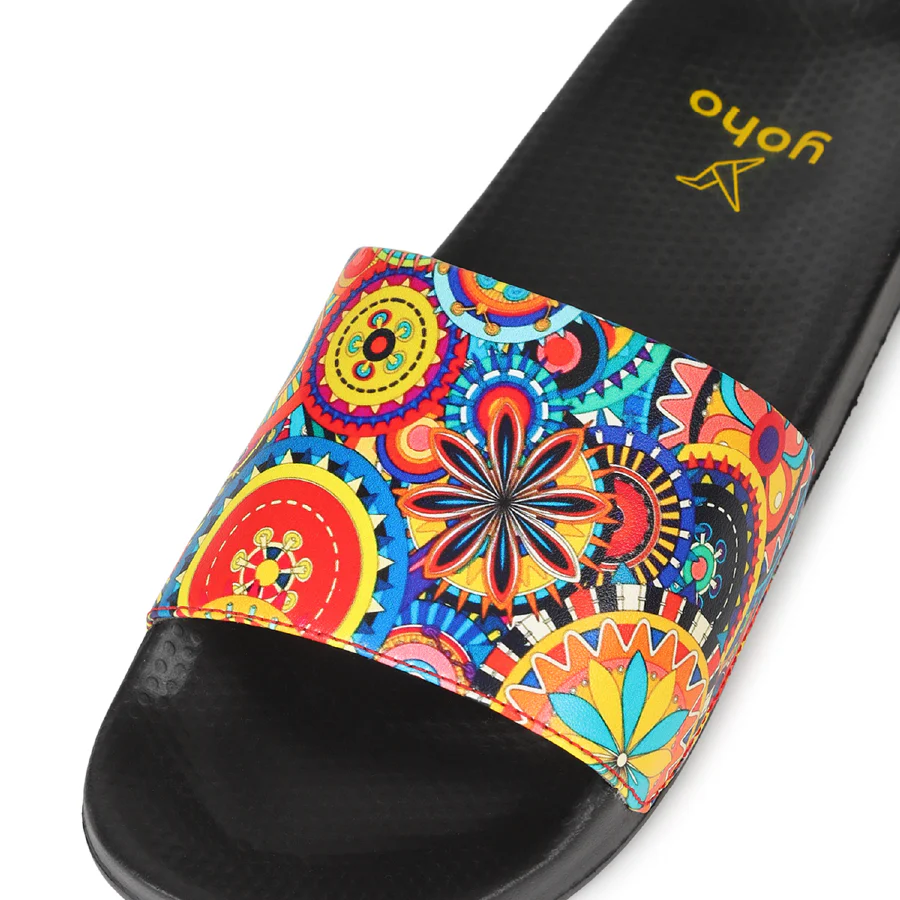 Tropica Printed Sliders for Women - Image 56