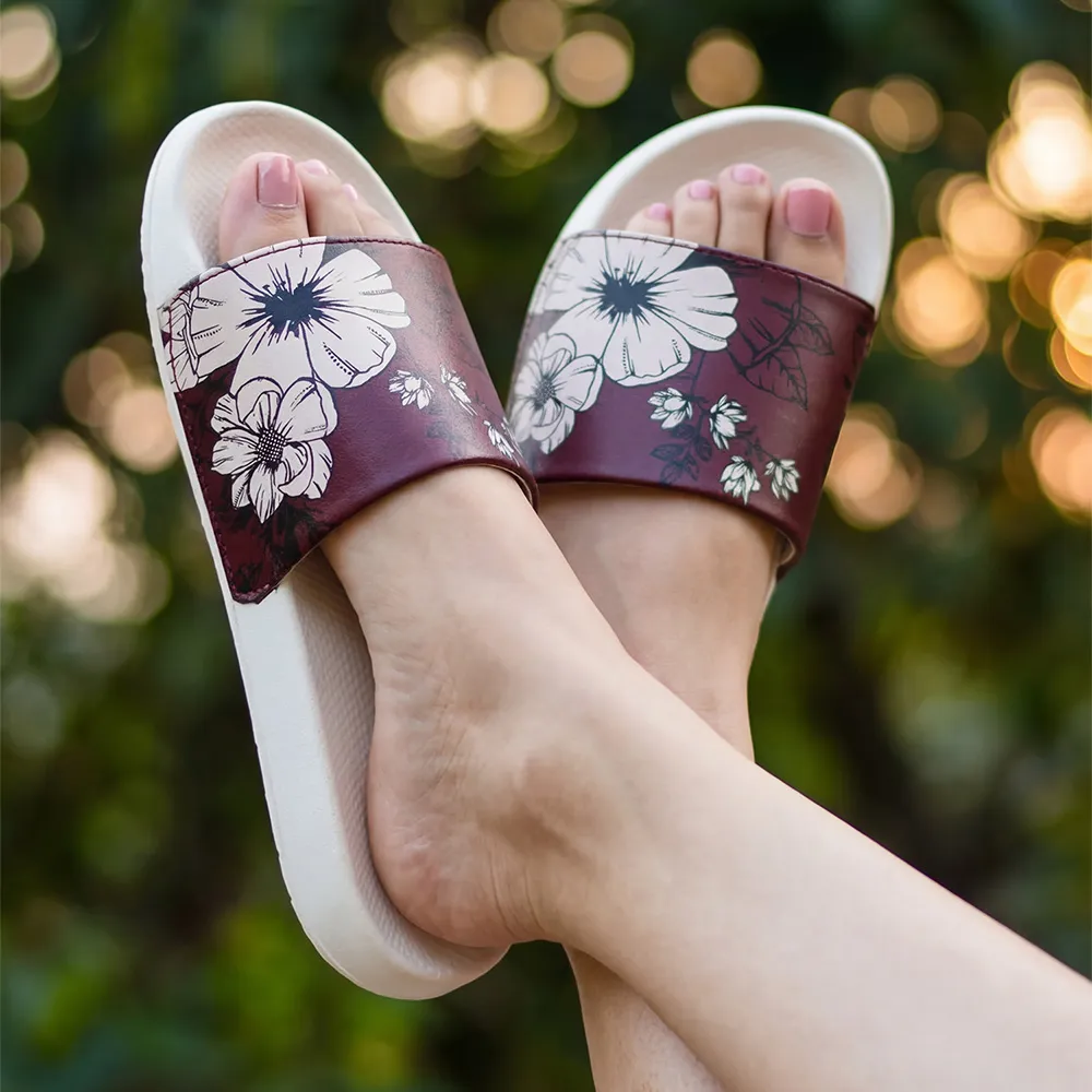 Tropica Printed Sliders for Women - Image 85