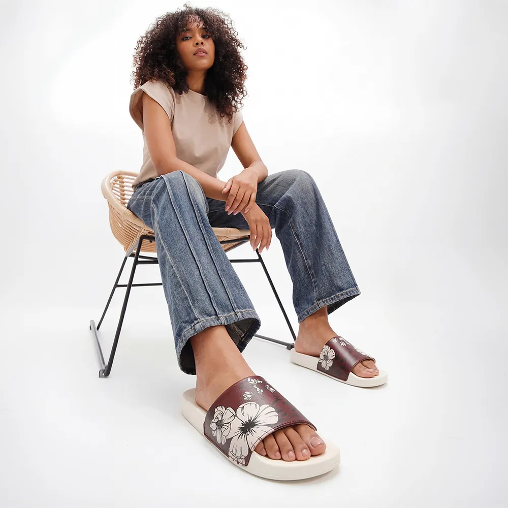 Tropica Printed Sliders for Women - Image 94