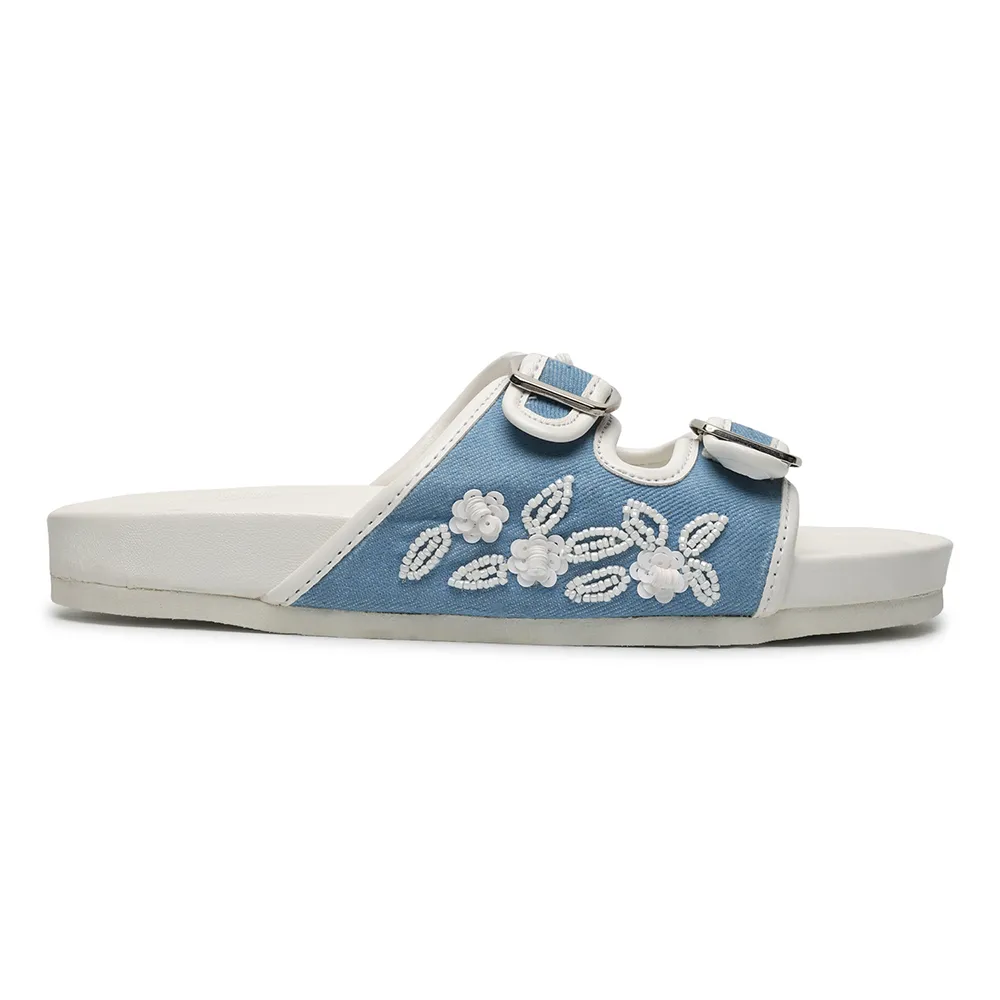 Tropica Denim Sandals For Women - Image 11
